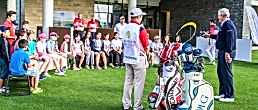 Colin Montgomerie at the Dreamland Golf Club launch day